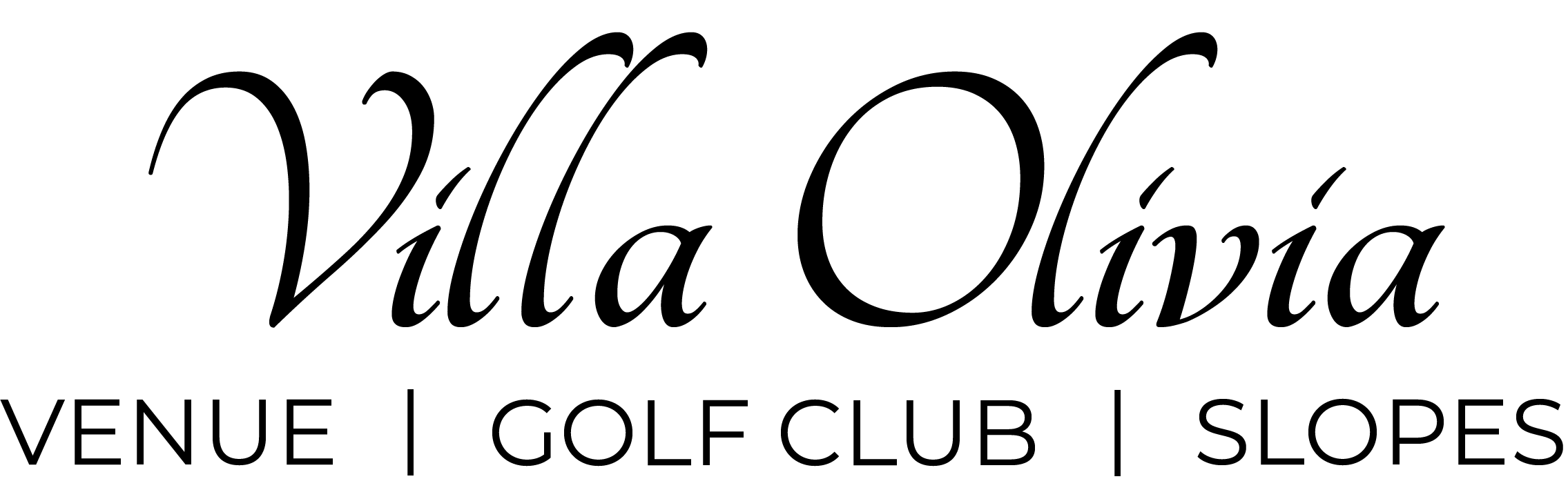 Villa Olivia Venue Golf Club Slopes logo 2025.png